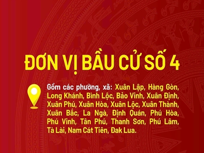 [Infographic] Chương trình hành động của các ứng cử viên đại biểu Quốc hội khóa XVI - Đơn vị bầu cử số 4
